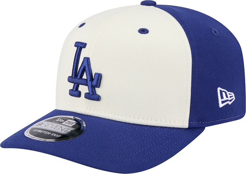 New Era 9Seventy MLB Chrome White Front Los Angeles Dodgers