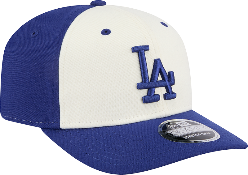 New Era 9Seventy MLB Chrome White Front Los Angeles Dodgers