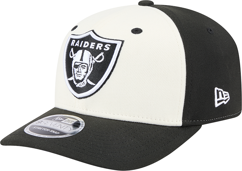 New Era 9Seventy NFL Chrome White Front Las Vegas Raiders