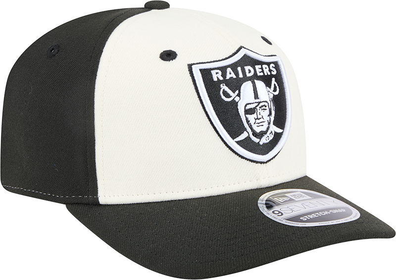 New Era 9Seventy NFL Chrome White Front Las Vegas Raiders