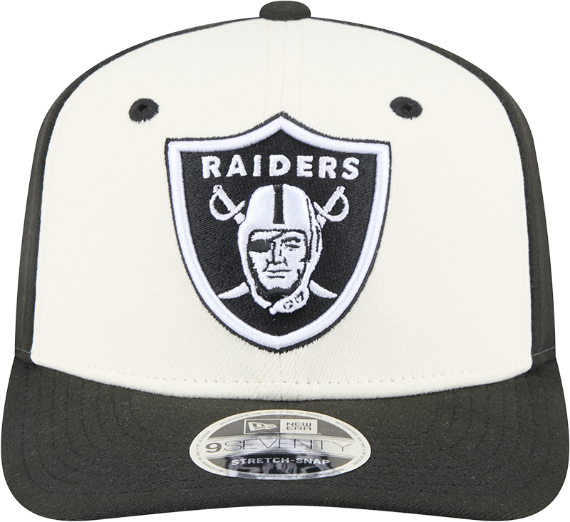 New Era 9Seventy NFL Chrome White Front Las Vegas Raiders