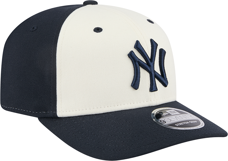New Era 9Seventy MLB Chrome White Front New York Yankees