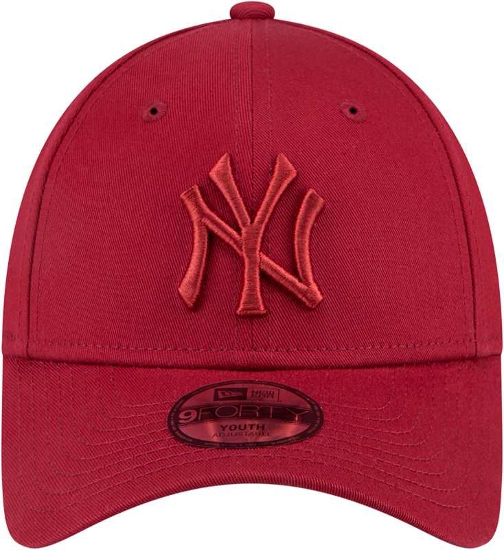 New Era Youth 9Forty MLB Seasonal Tonal New York Yankees Hot Red