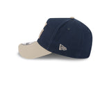 New Era 9Forty A-Frame AFL 2Tone Washed Pebble Geelong Cats Navy/Stone