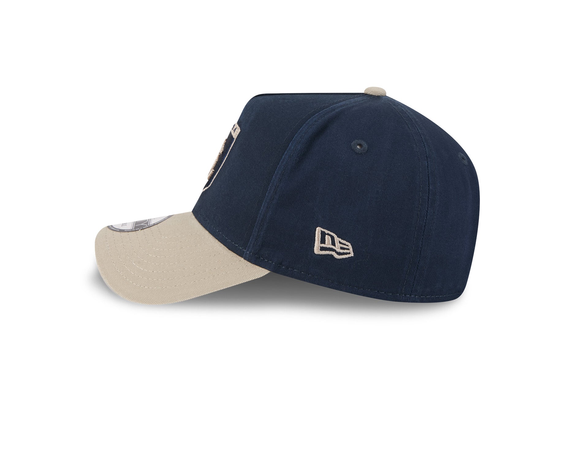 New Era 9Forty A-Frame AFL 2Tone Washed Pebble Fremantle Dockers Navy/Stone