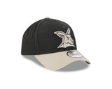 New Era 9Forty A-Frame AFL 2Tone Washed Pebble North Melbourne Kangaroos Black/Stone