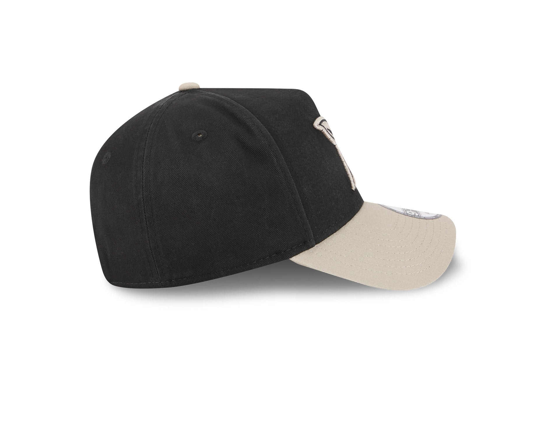 New Era 9Forty A-Frame AFL 2Tone Washed Pebble North Melbourne Kangaroos Black/Stone