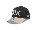 New Era 9Forty A-Frame AFL 2Tone Washed Pebble St. Kilda Saints Black/Stone