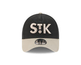 New Era 9Forty A-Frame AFL 2Tone Washed Pebble St. Kilda Saints Black/Stone