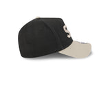 New Era 9Forty A-Frame AFL 2Tone Washed Pebble St. Kilda Saints Black/Stone