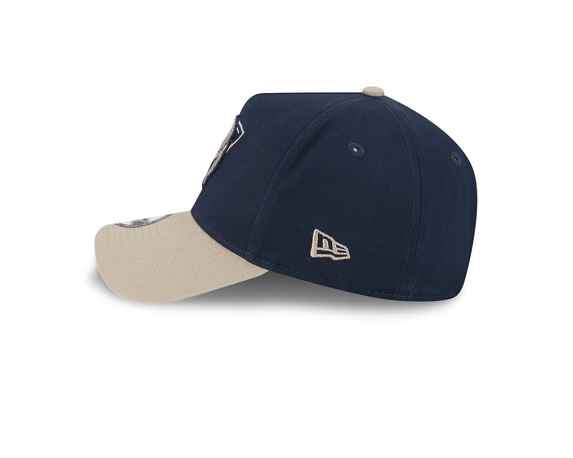 New Era 9Forty A-Frame AFL 2Tone Washed Pebble Western Bulldogs Navy/Stone
