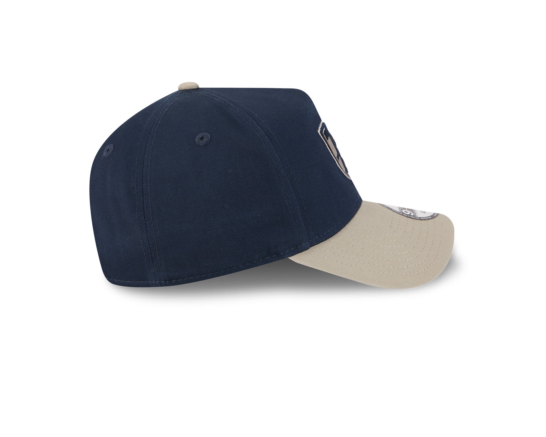 New Era 9Forty A-Frame AFL 2Tone Washed Pebble Western Bulldogs Navy/Stone