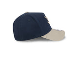New Era 9Forty A-Frame AFL 2Tone Washed Pebble Adelaide Crows Navy/Stone