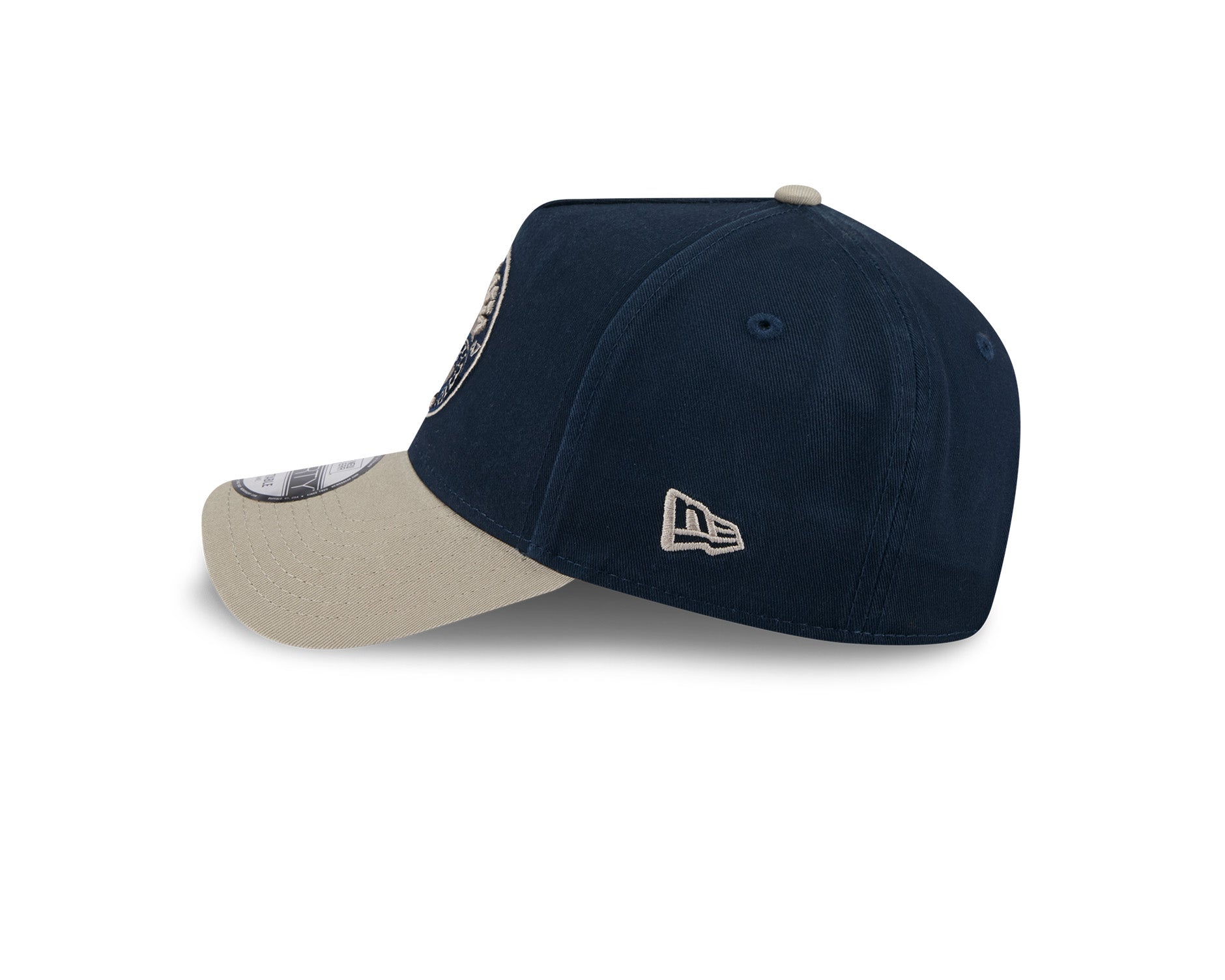 New Era 9Forty A-Frame NRL 2Tone Washed Pebble Parramatta Eels Navy/Stone