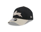 New Era 9Forty A-Frame NRL 2Tone Washed Pebble South Sydney Rabbitohs Black/Stone
