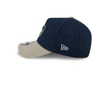 New Era 9Forty A-Frame NRL 2Tone Washed Pebble New Zealand Warriors Navy/Stone