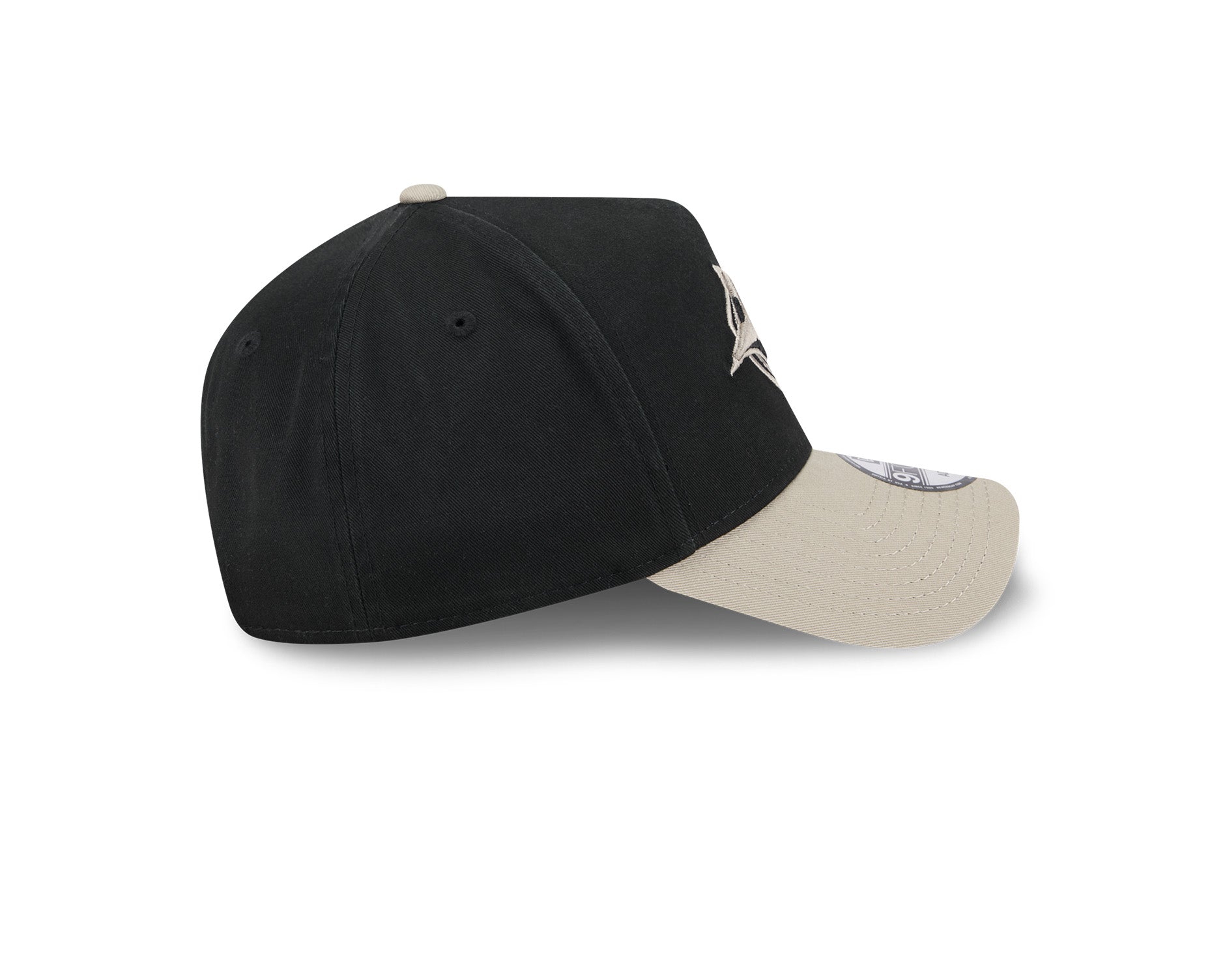New Era 9Forty A-Frame NRL 2Tone Washed Pebble Cronulla-Sutherland Sharks Black/Stone