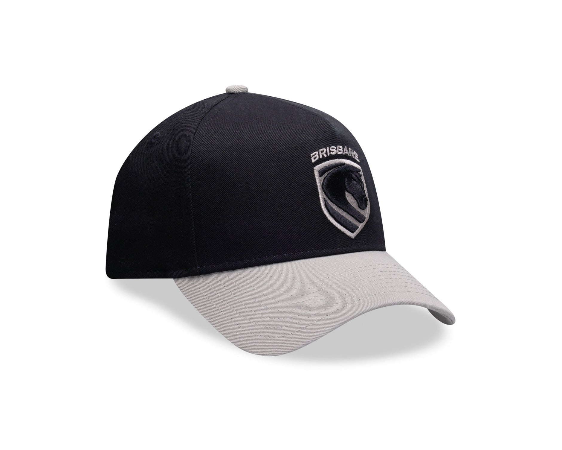 New Era 9Forty A-Frame NRL 2Tone Washed Pebble Brisbane Broncos Black/Stone