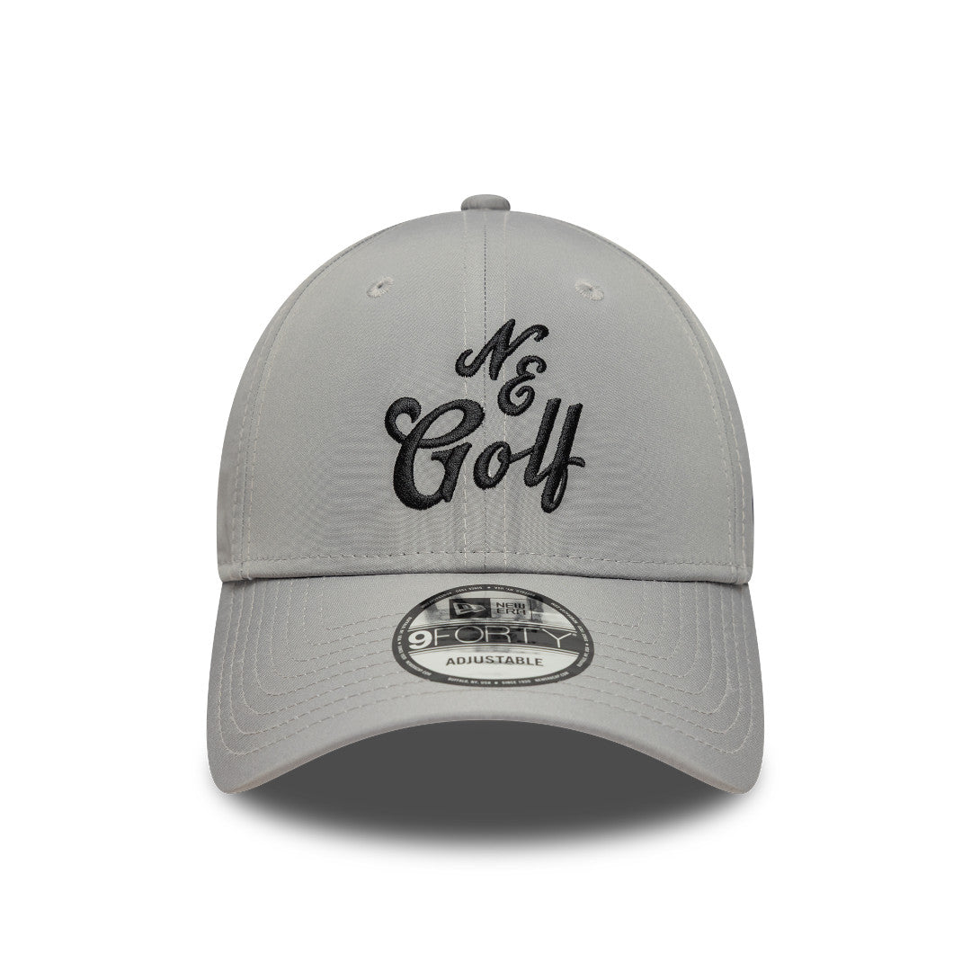 New Era Golf 9Forty Technical Grey