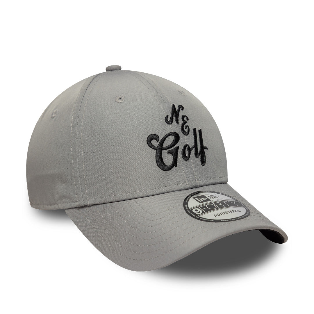 New Era Golf 9Forty Technical Grey