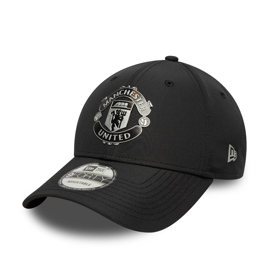 New Era 9Forty EPL Reflective Manchester United Black