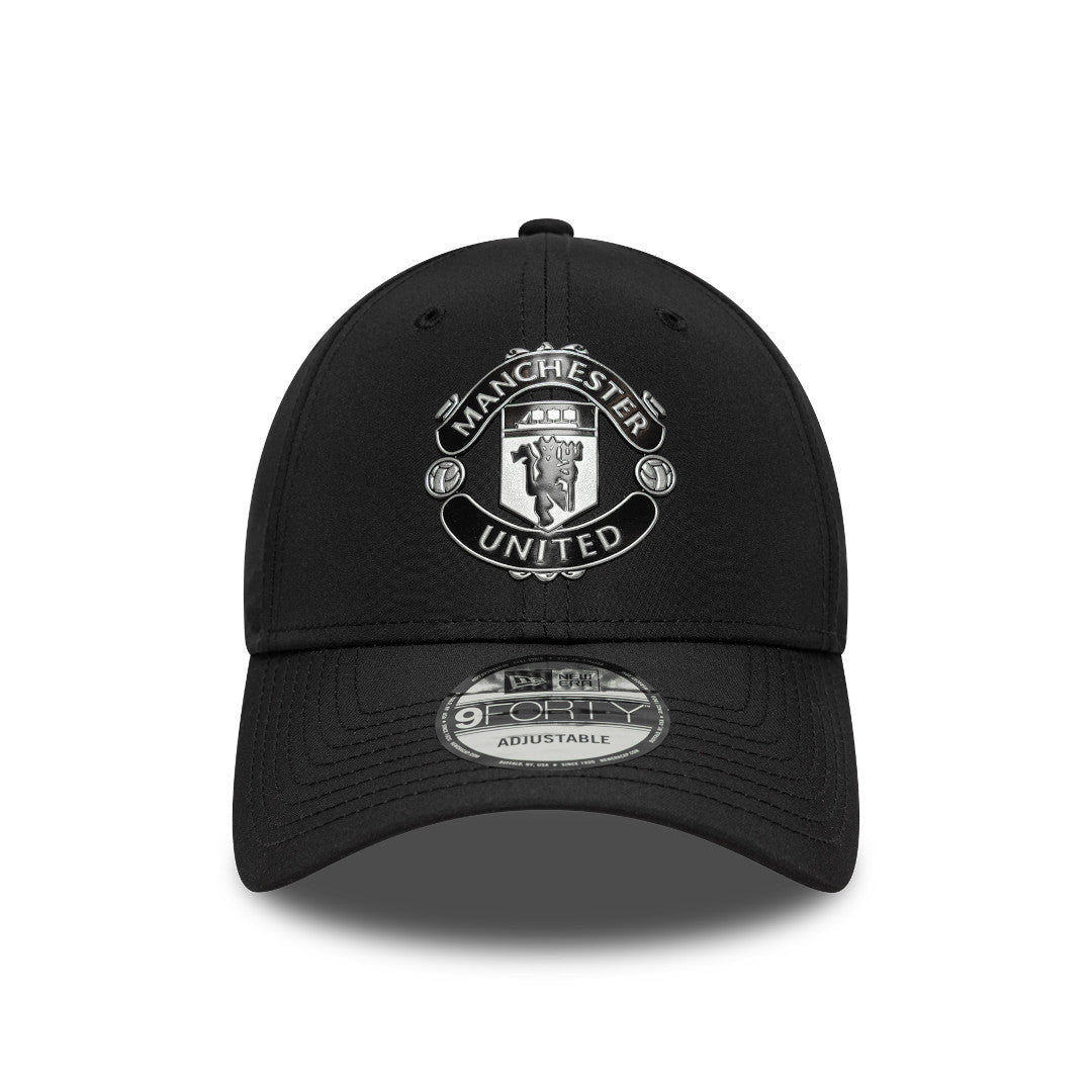 New Era 9Forty EPL Reflective Manchester United Black