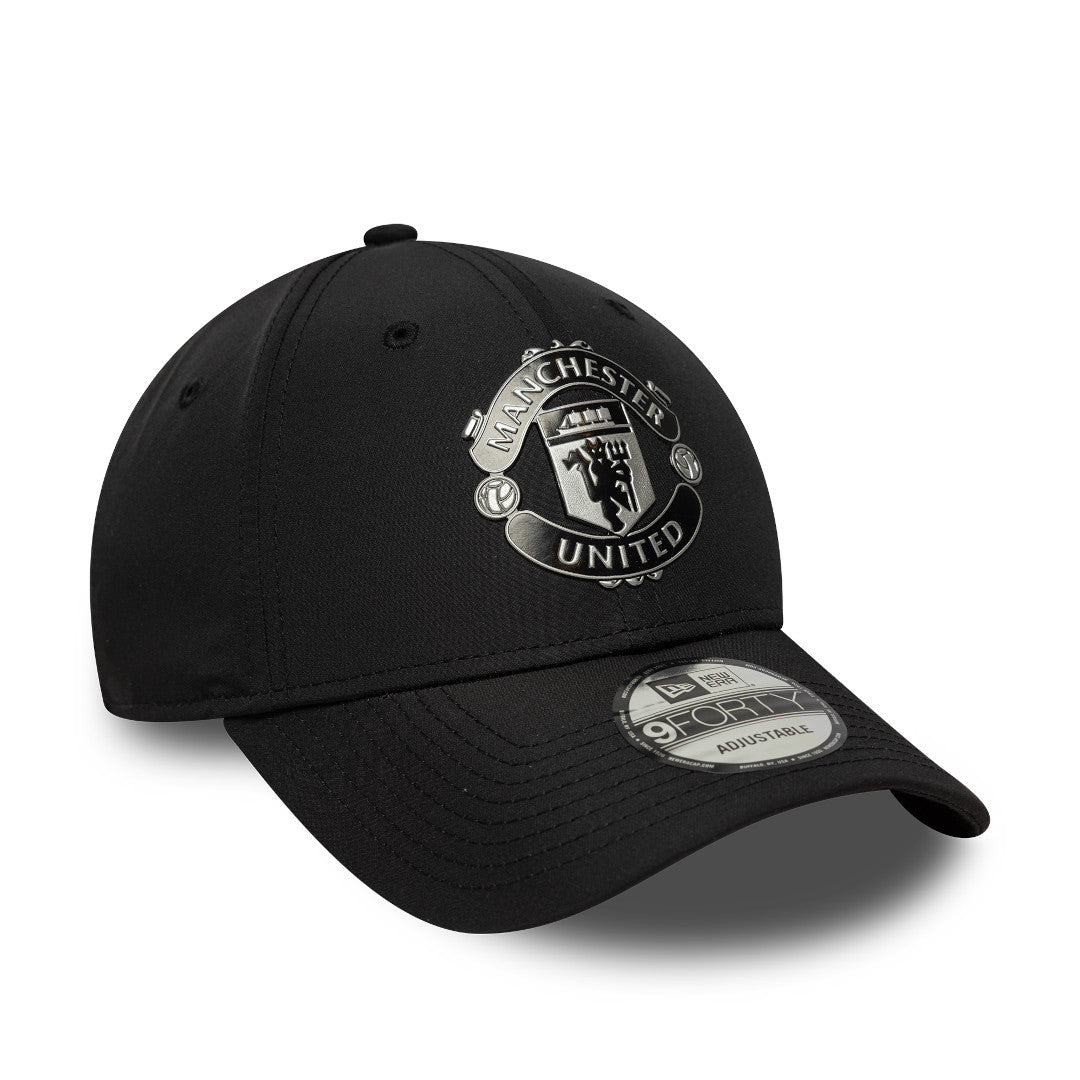 New Era 9Forty EPL Reflective Manchester United Black
