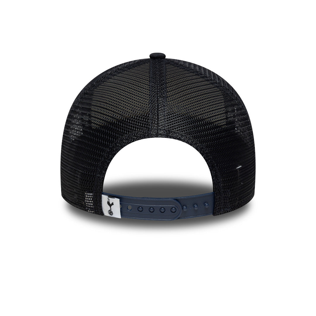 New Era E-Frame Trucker EPL Puff Wordmark Tottenham Hotspur Navy
