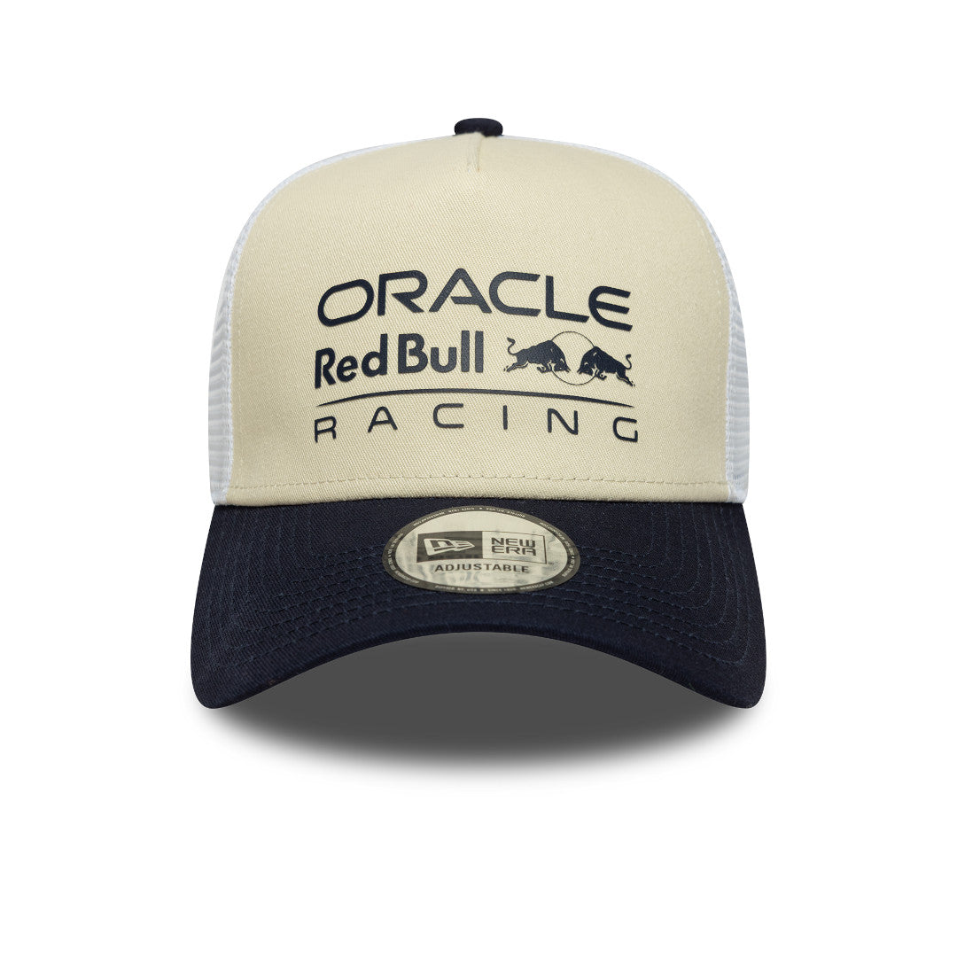 New Era E-Frame Trucker F1 Oracle Red Bull Racing Cream/Navy