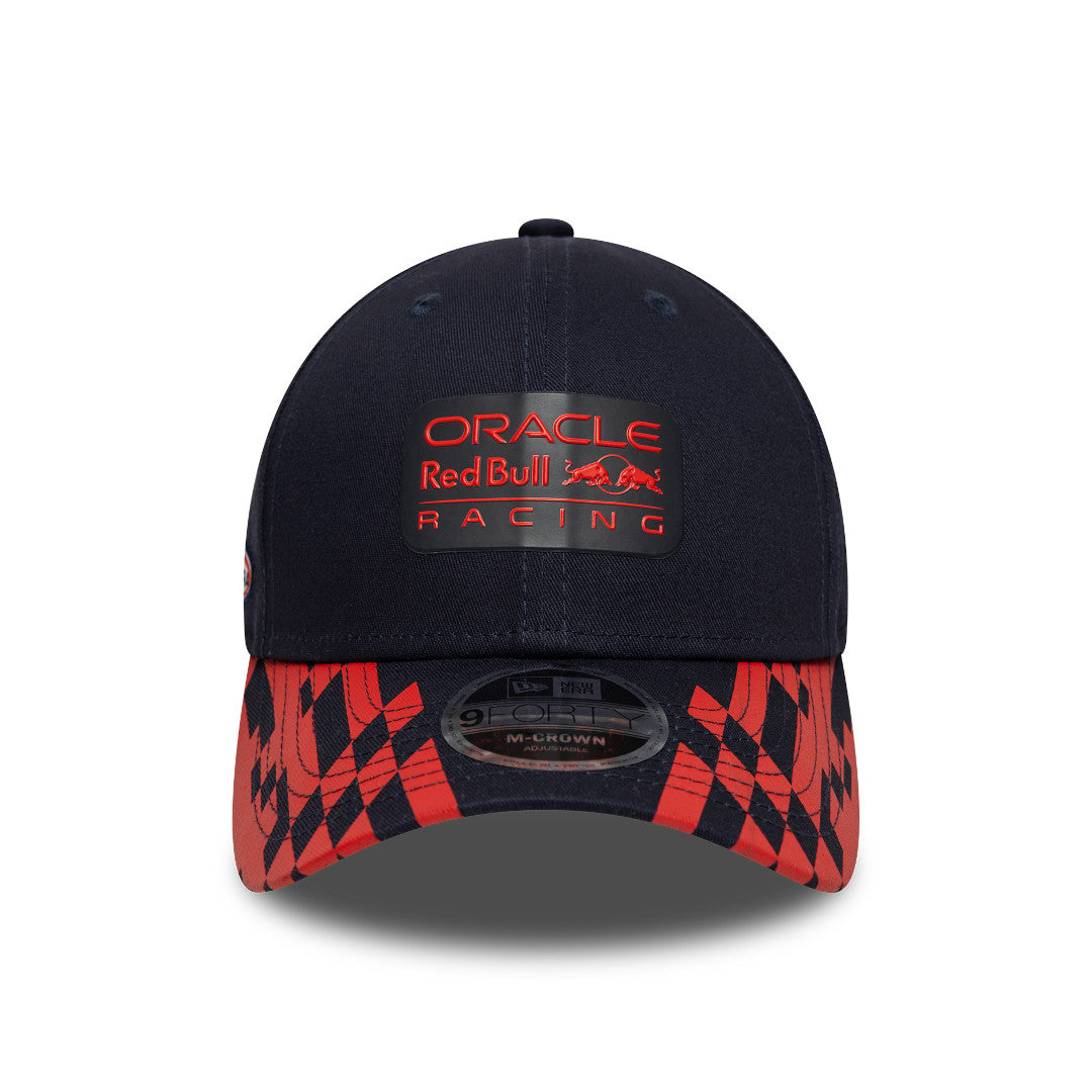 New Era 9Forty F1 Oracle Red Bull Racing Visor Print Navy