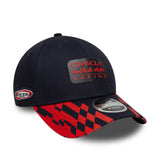 New Era 9Forty F1 Oracle Red Bull Racing Visor Print Navy