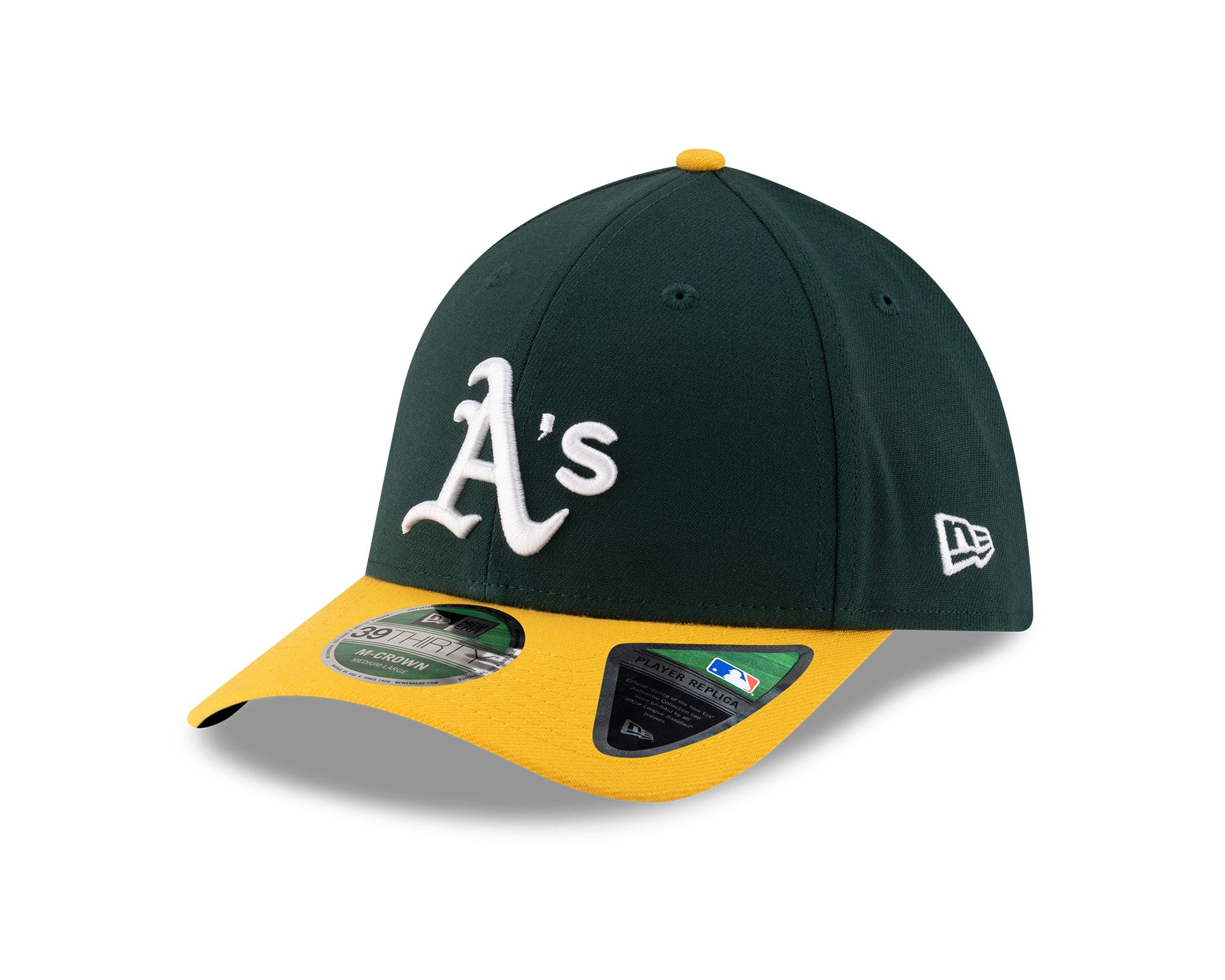 New Era 39Thirty M-Crown MLB Player Replica Oakland Athletics Home