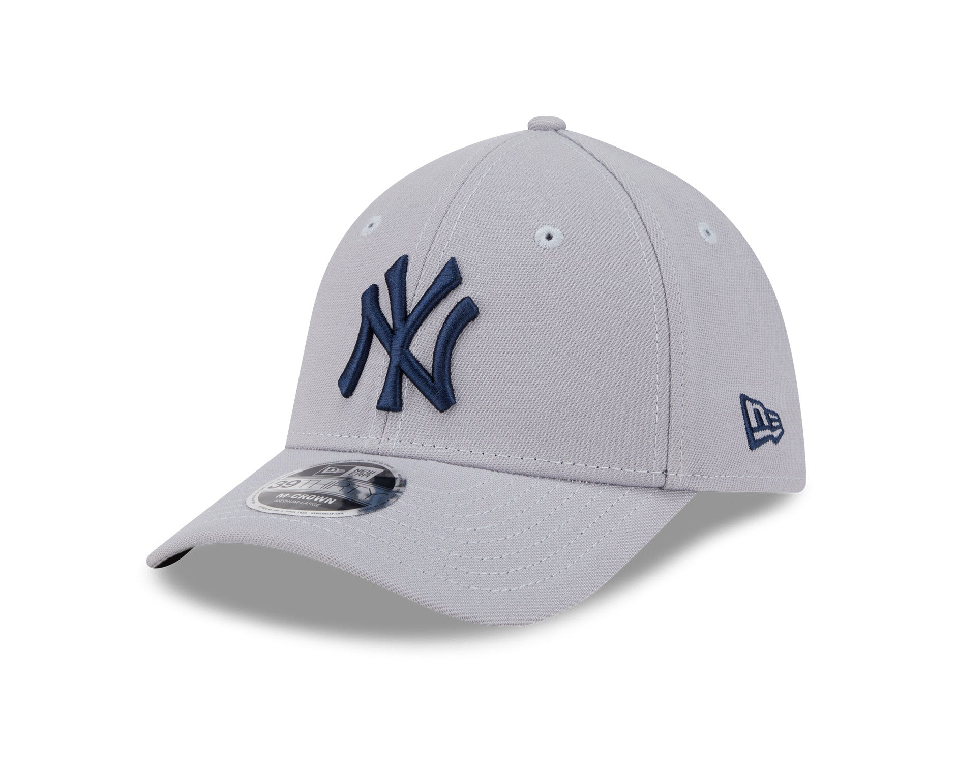 New Era 39Thirty M-Crown MLB New York Yankees Grey