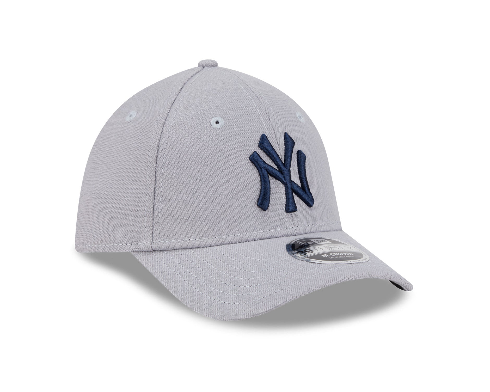 New Era 39Thirty M-Crown MLB New York Yankees Grey