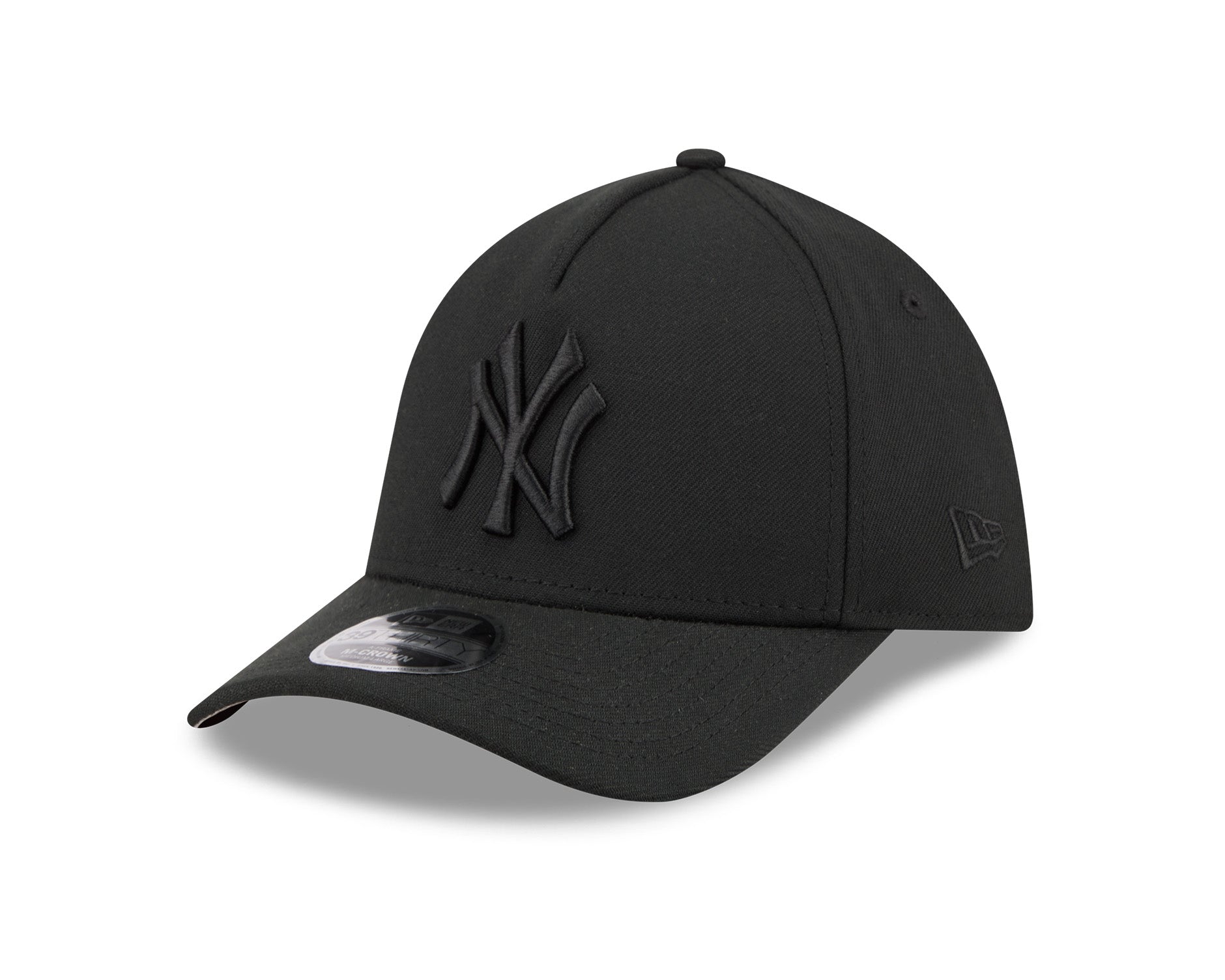 New Era 39Thirty M-Crown A-Frame MLB New York Yankees Black on Black