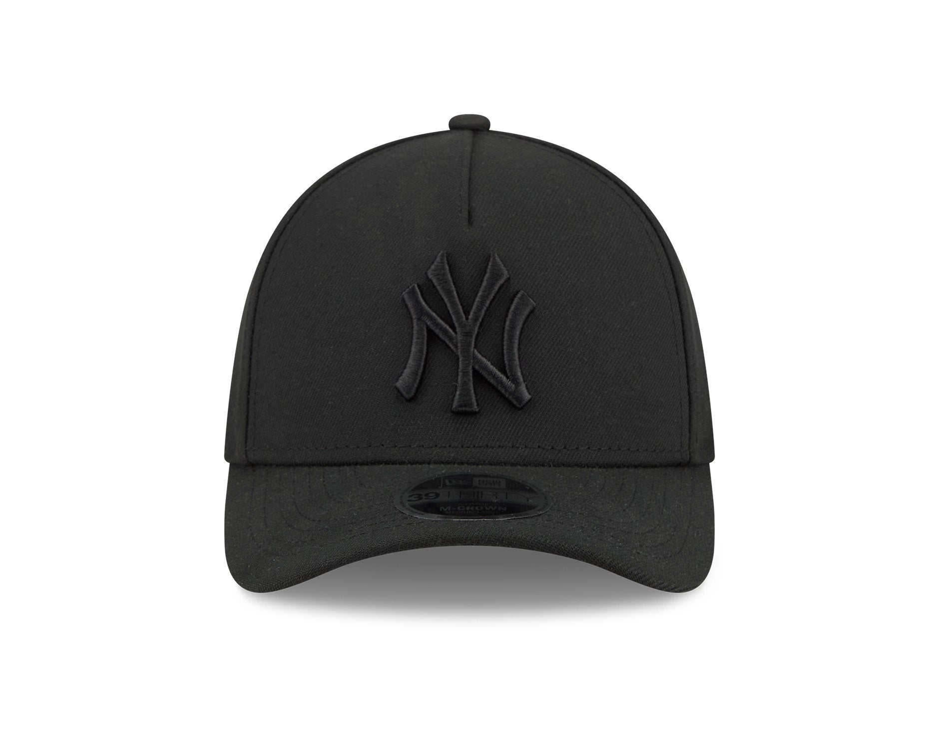 New Era 39Thirty M-Crown A-Frame MLB New York Yankees Black on Black