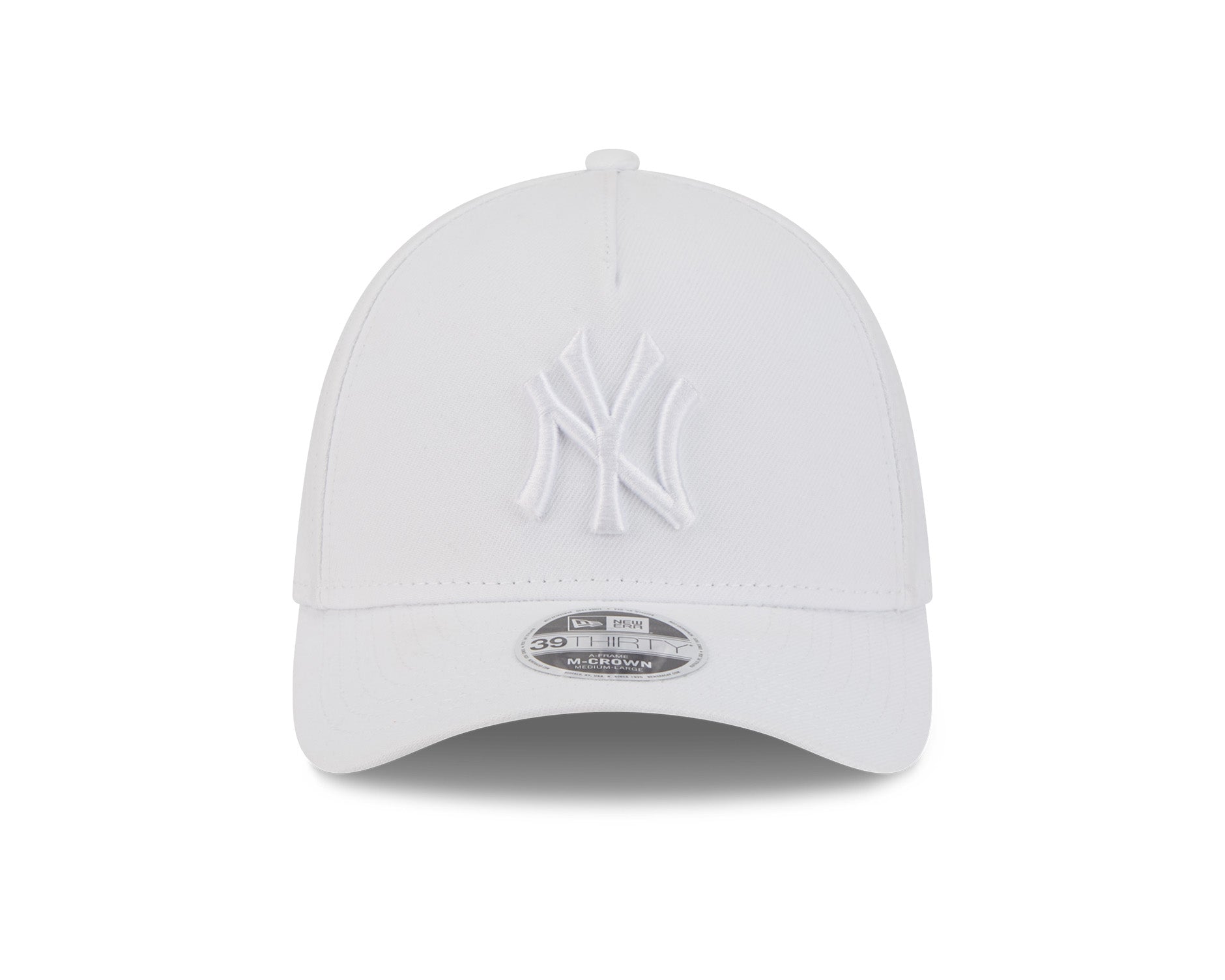 New Era 39Thirty M-Crown A-Frame MLB New York Yankees White