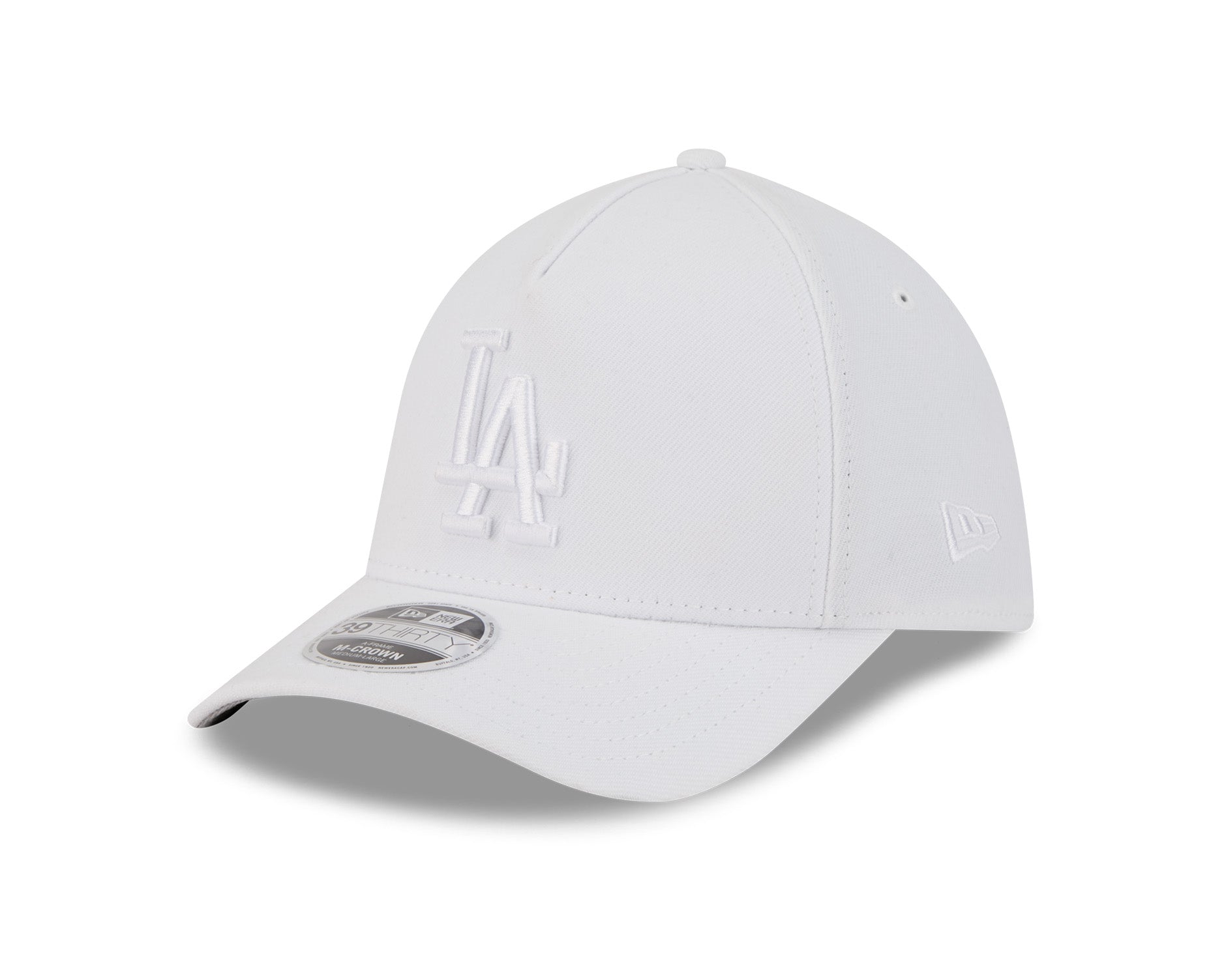 New Era 39Thirty M-Crown A-Frame MLB Los Angeles Dodgers White