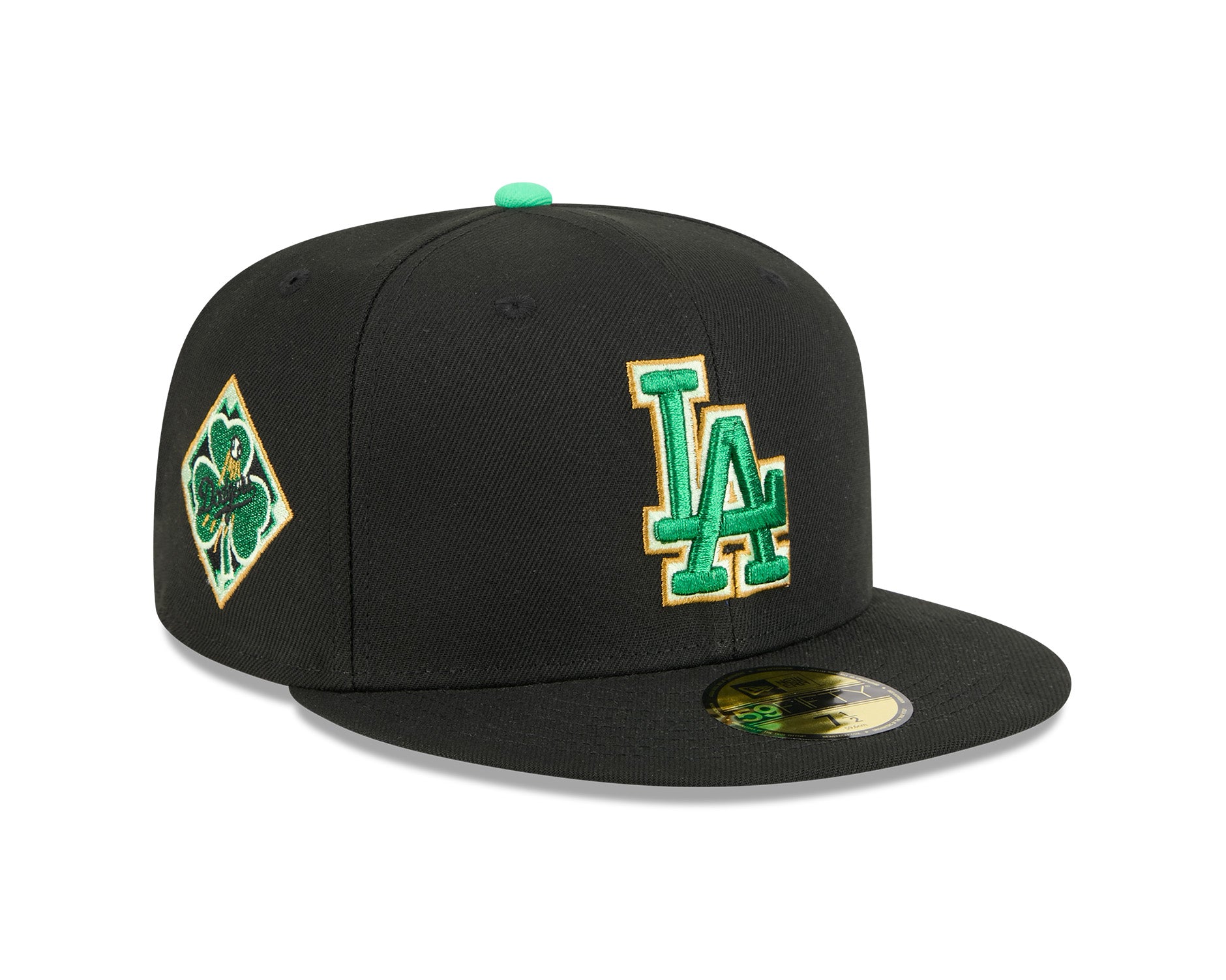 New Era 59Fifty MLB 2026 St Patricks Day Los Angeles Dodgers