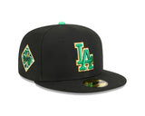 New Era 59Fifty MLB 2026 St Patricks Day Los Angeles Dodgers
