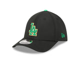 New Era 39Thirty M-Crown MLB 2026 St Patricks Day Los Angeles Dodgers