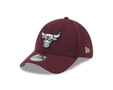 New Era 39Thirty NBA Chicago Bulls Maroon/Navy