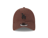 New Era 9Twenty MLB Washed Earth Tones Los Angeles Dodgers Chocolate Sauce