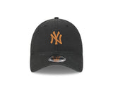 New Era 9Twenty MLB Washed Earth Tones New York Yankees Black