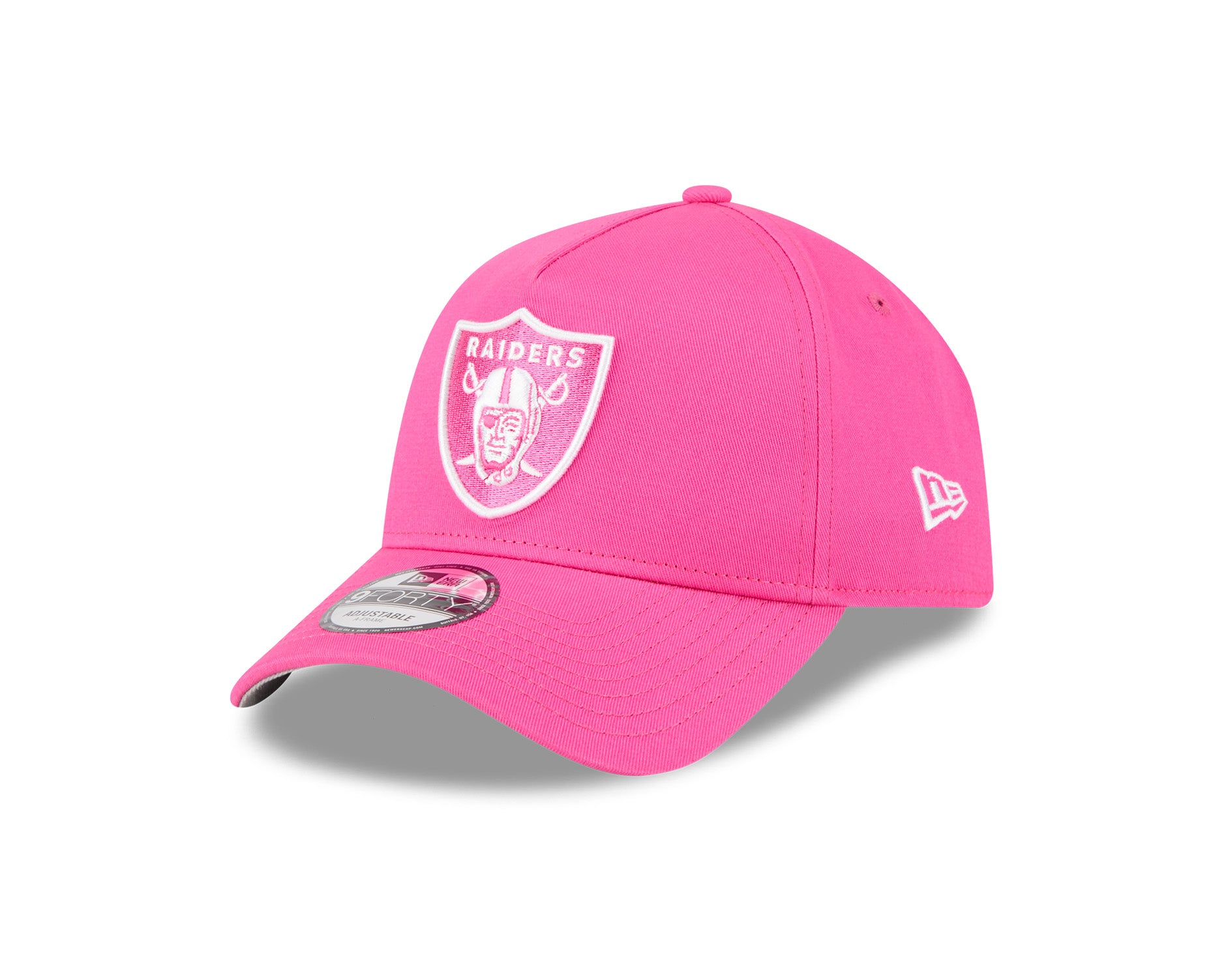 New Era 9Forty A-Frame NFL Burst Pink Las Vegas Raiders