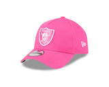 New Era 9Forty A-Frame NFL Burst Pink Las Vegas Raiders