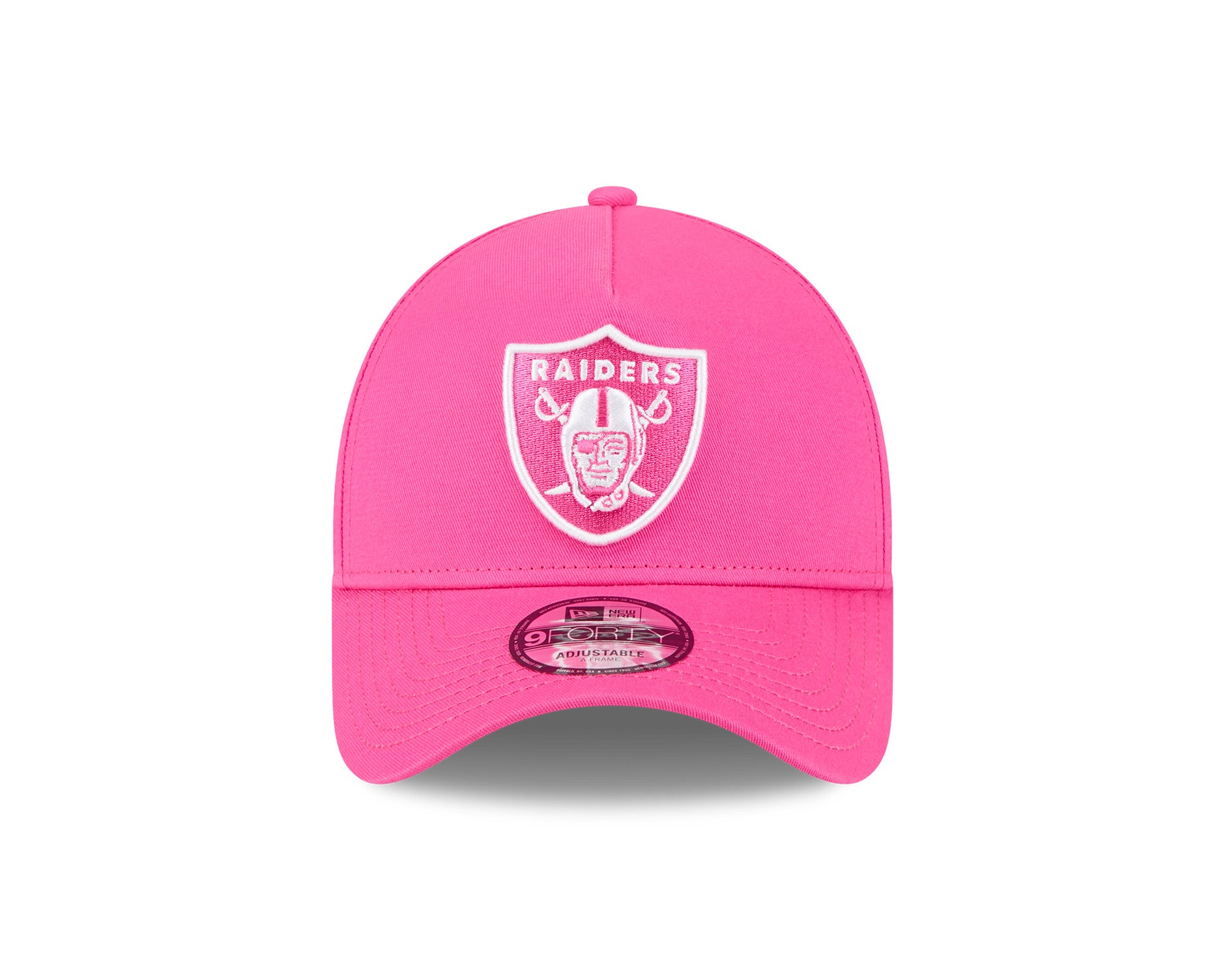 New Era 9Forty A-Frame NFL Burst Pink Las Vegas Raiders