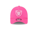 New Era 9Forty A-Frame NFL Burst Pink Las Vegas Raiders