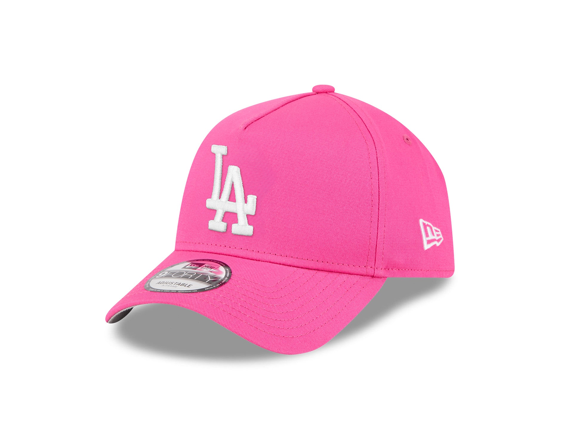 New Era 9Forty A-Frame MLB Burst Pink Los Angeles Dodgers