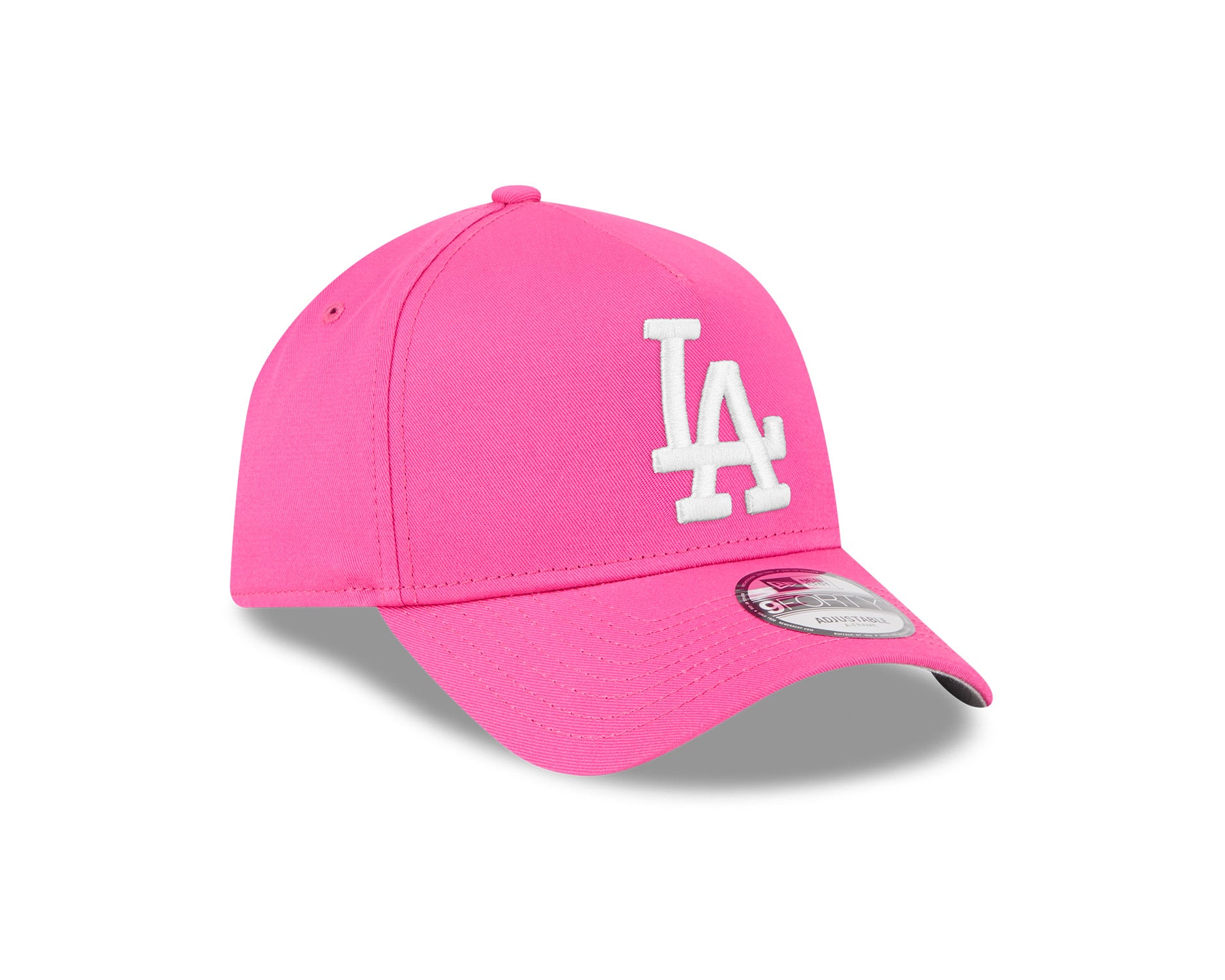 New Era 9Forty A-Frame MLB Burst Pink Los Angeles Dodgers